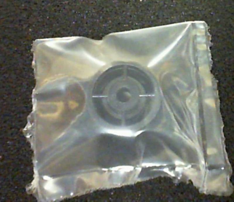 BUMPER, PLASTIC - BLACK