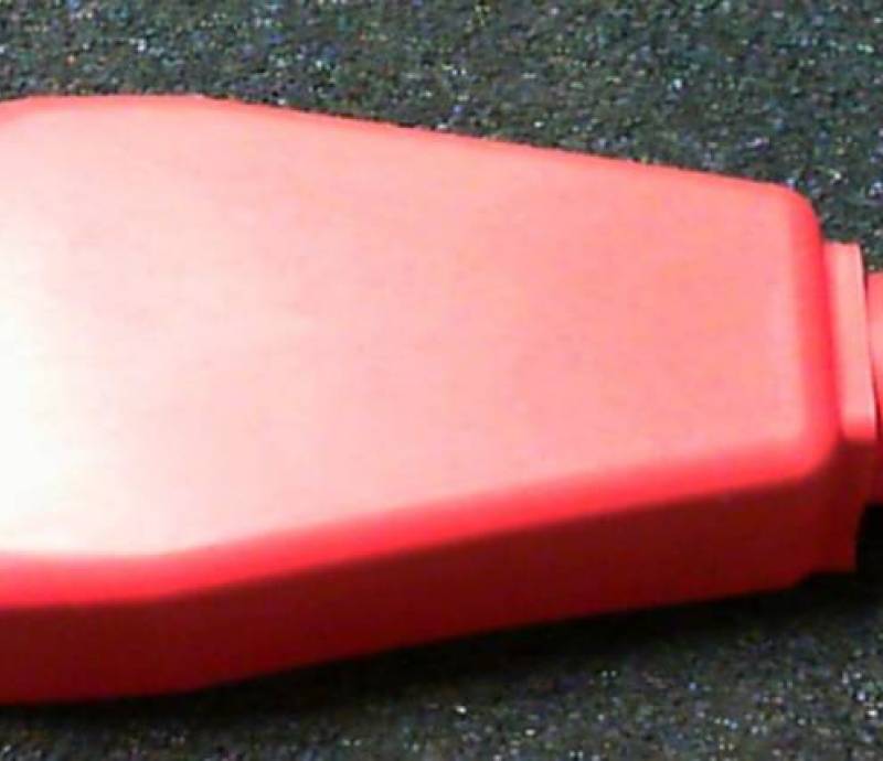 CAP, BATTERY TERMINAL-RED