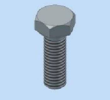 HHCS M8x1,25x25mm BNZ