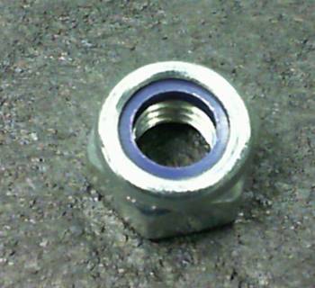 LOCKNUT, NYLON M10x1.5mm BNZ 8
