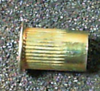 INSERT, 1/4-20 STEEL CAD PLTG.