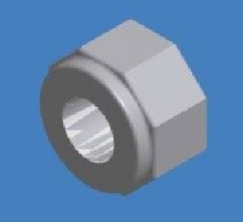 LOCKNUT, NYLON - M16 x 1,5 ZN