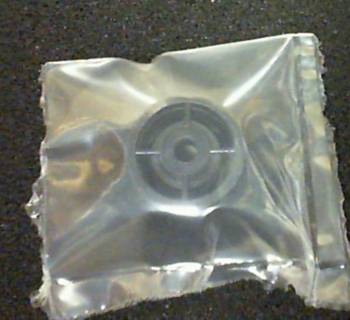 BUMPER, PLASTIC - BLACK