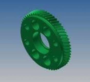 GEAR, HELICAL - 55T 12DP