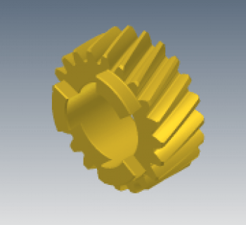 PINION, REVERSE - 21T, 12DP