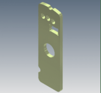 PLATE, DETENT, LEFT ADJ.