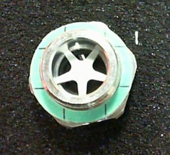 SIGHT GLASS, ALUMINUM, 1/2 BSP