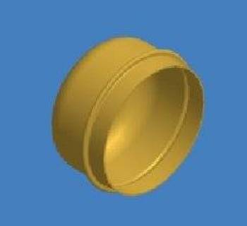 CAP, BEARING DUST - 2.0 PLATED