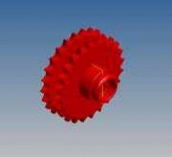 SPROCKET ASSY, MID, S60X2X24T