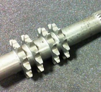 SHAFT, IDLER, SPLINE, LONG 11T