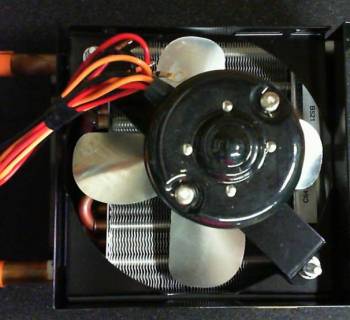 HEATER CORE, FAN + MOTOR ASM