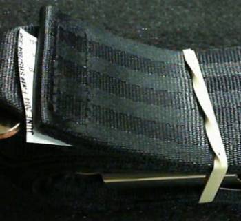 SEAT BELT ASSEMBLY c/w LABEL