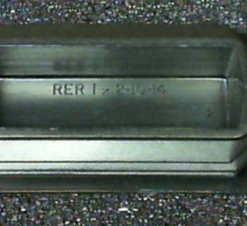 PLUG, END 1.0 X 2.0 TUBE-BLACK