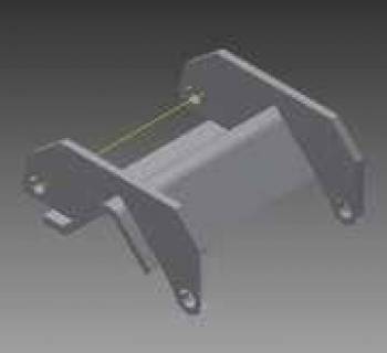 WLDT, STEERING BRACKET