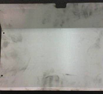 SHIELD, EXHAUST UPPR XT