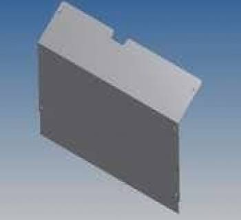 SHIELD, EXHAUST UPPR XT