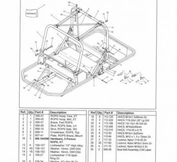 ACC, XT ROPS, 2 PERSON