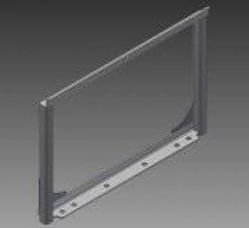 SUPPORT LEG FLAT BED