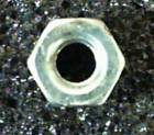 LOCKNUT, NYLON M3x 0.5" ZN